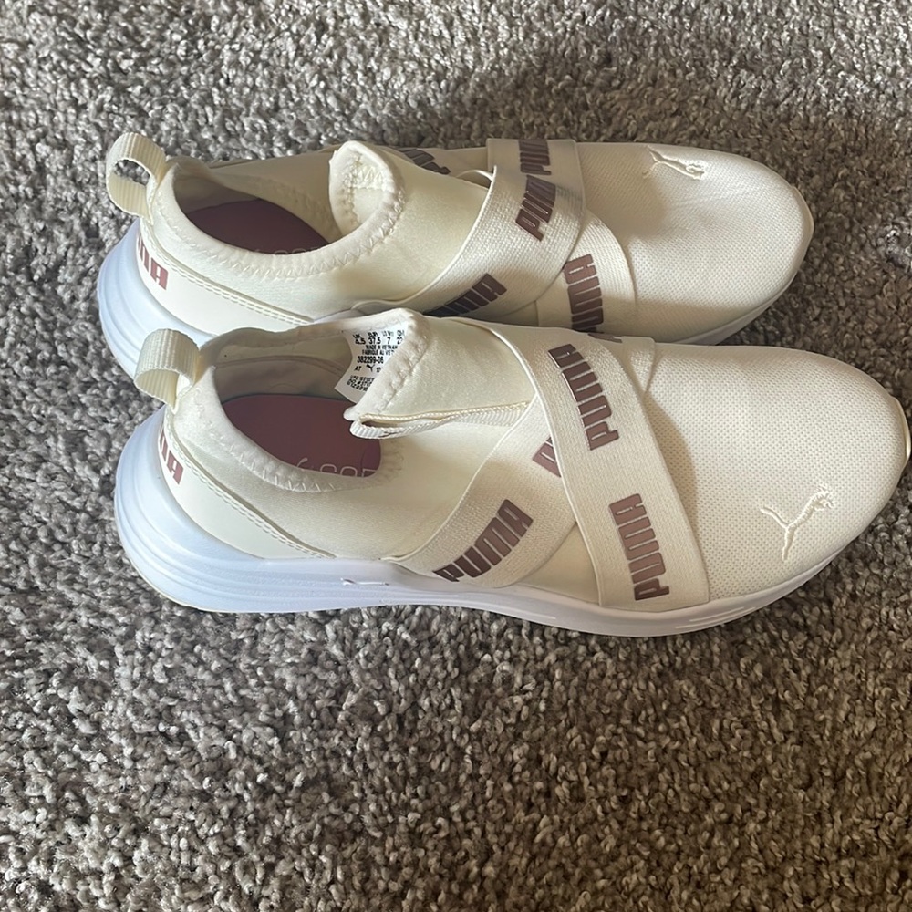 Puma slide on sneakers